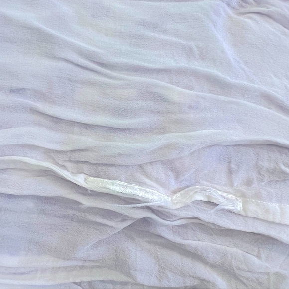 Rococo Sand Avana Midi ruffled corset dress, high low hem, leopard print, sz M - Picture 6 of 17